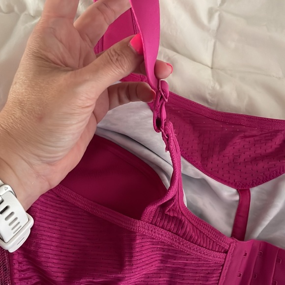 Glamorise Sport Bra 42DD lightweight Pink Running Sports Bra - Picture 6 of 6